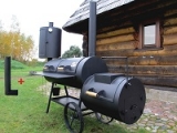 2 in 1 - classic & reverseflow smoker grills