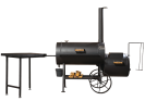 Grill Smoker 20  Long /  Reverse Flow / 8 mm