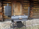 V-Serie Smoker 20" Long / 6,2 mm / mit Räucherkamin